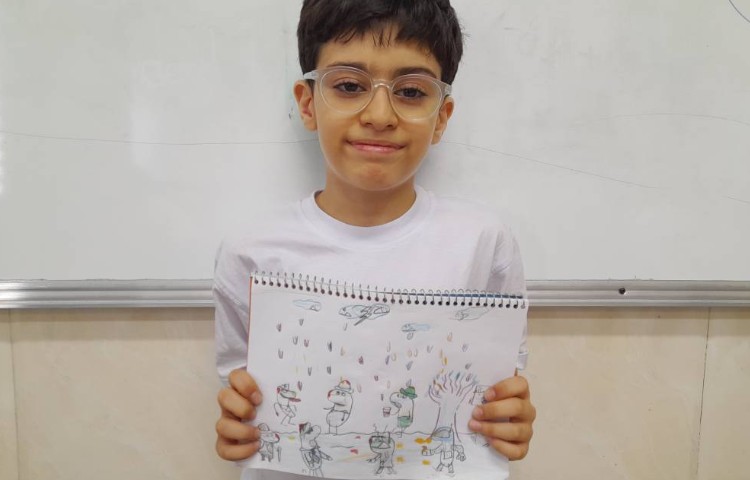 هنر _‌اگر باران رنگی ببارد