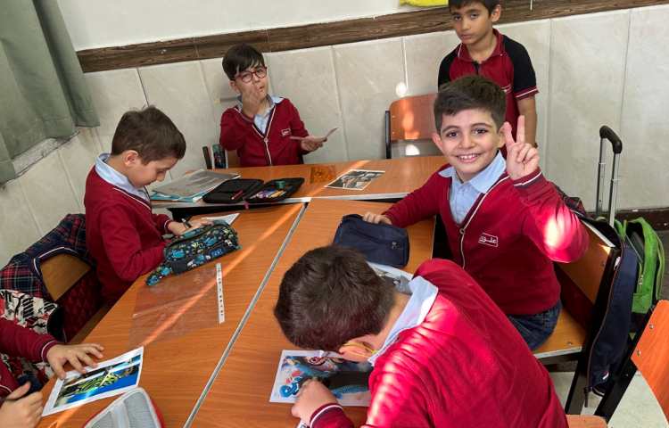 هنر- جلسه اول کاردستی روز پدر