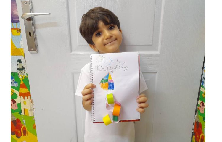 هنر - ساخت آویز رنگین کمانی و استفاده در نقاشی 2