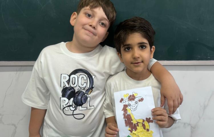 هنر - ساخت کلاژ حیوانات به صورت گروهی 1