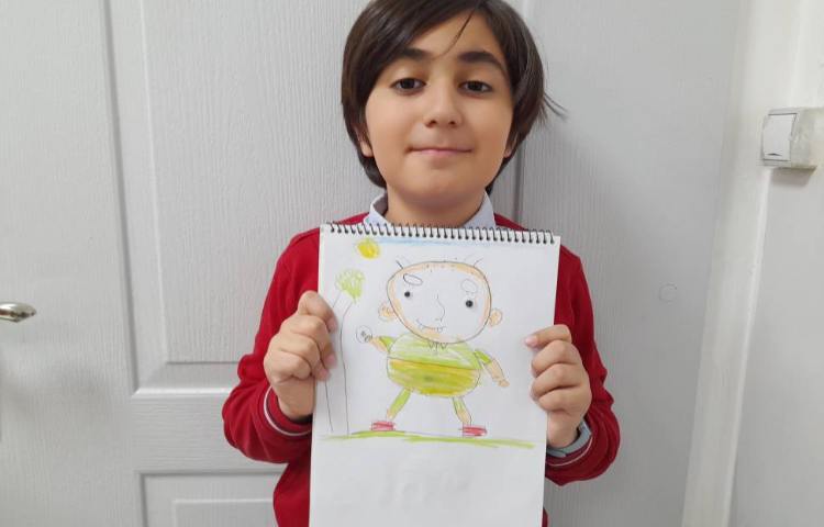 هنر - طراحی کاراکتر حسن کچل 1