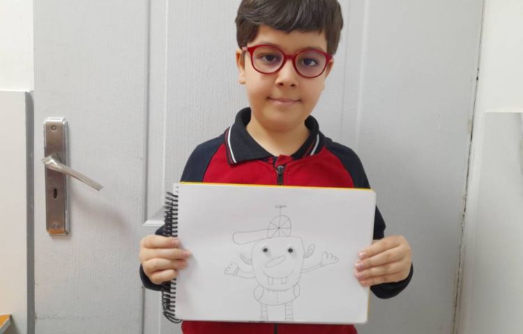 هنر - طراحی کاراکتر حسن کچل 1