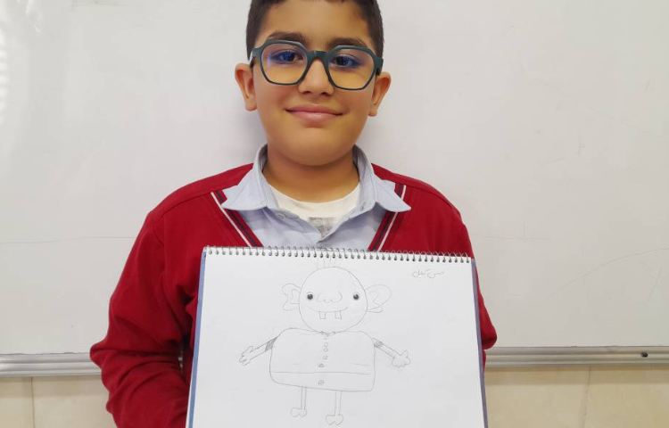 هنر - طراحی کاراکتر حسن کچل 1