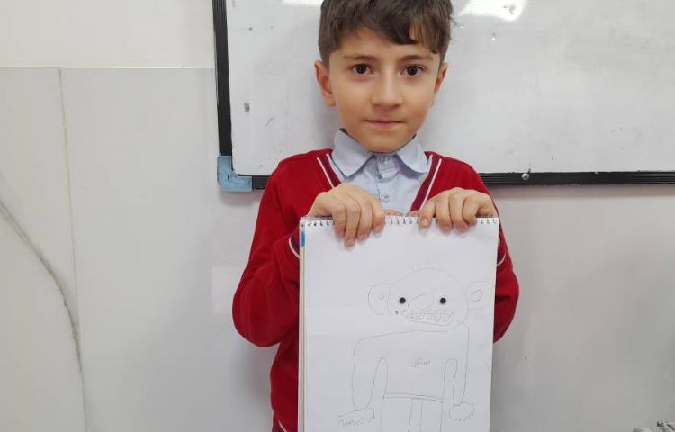 هنر -طراحی کاراکتر حسن کچل 1