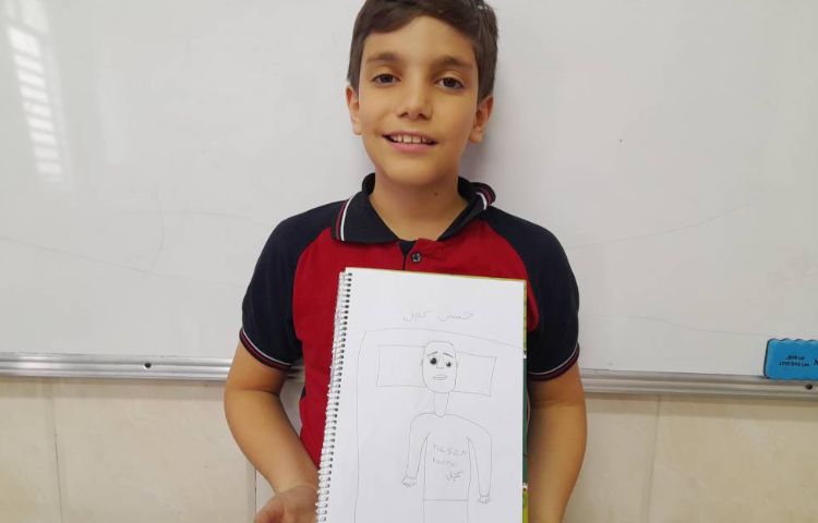 هنر - طراحی کاراکتر حسن کچل 2