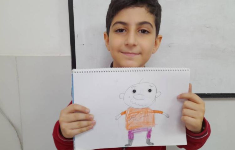 هنر -طراحی کاراکتر حسن کچل 2