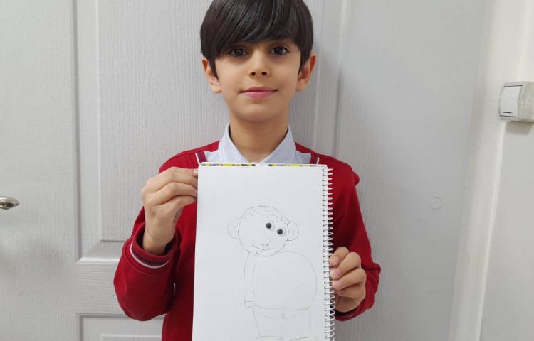 هنر - طراحی کاراکتر حسن کچل 3