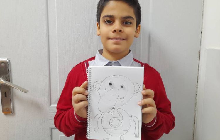 هنر - طراحی کاراکتر حسن کچل 3