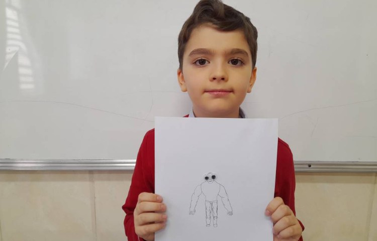 هنر - طراحی کاراکتر حسن کچل 3