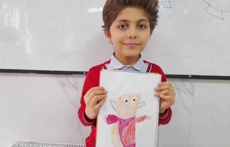 هنر -طراحی کاراکتر حسن کچل 3