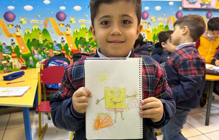 هنر - نقاشی باب اسفنجی