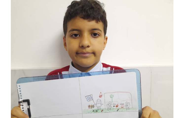 هنر- نقاشی با موضوع بازیافت 3