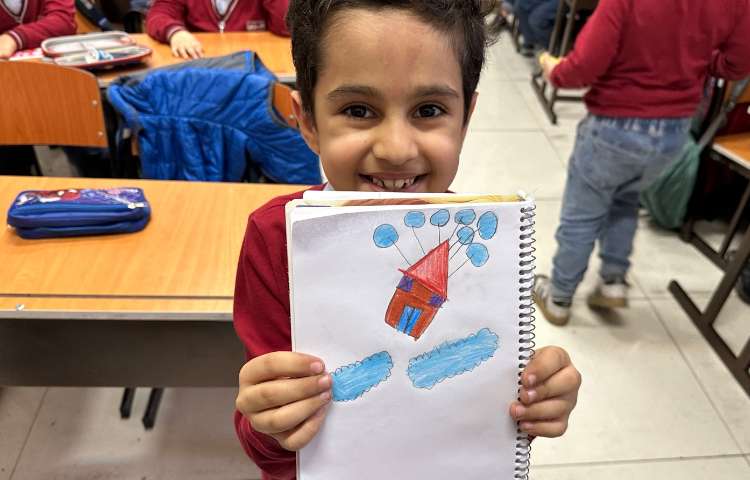 هنر - نقاشی خانه پرنده 1