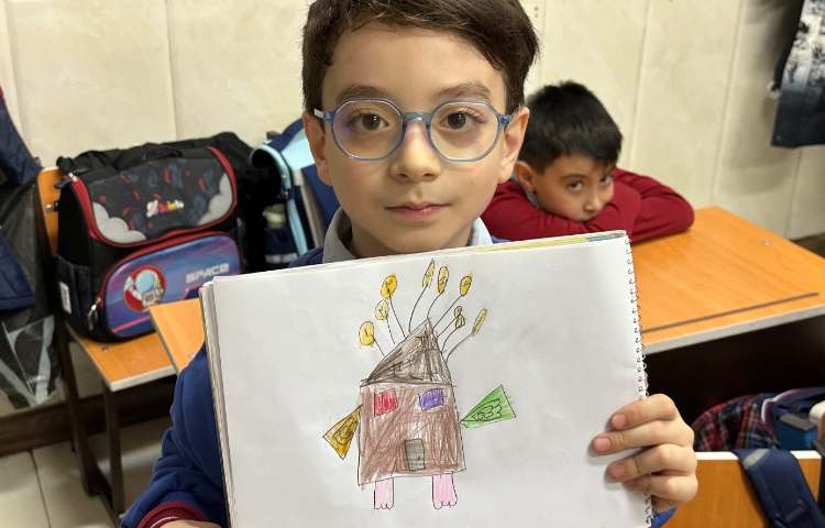 هنر - نقاشی خانه پرنده 2