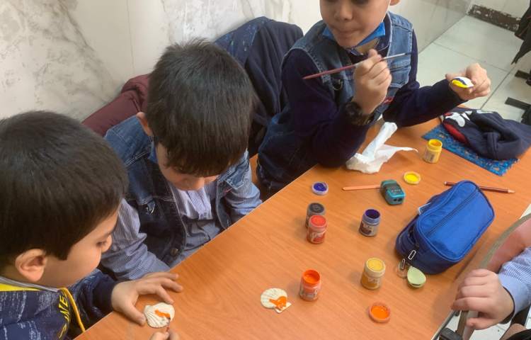 هنر- نقاشی روی سنگ 3