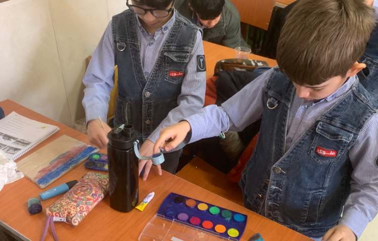 هنر- نقاشی روی سنگ