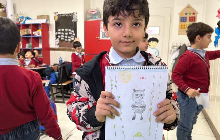 هنر - نقاشی پاندا 3