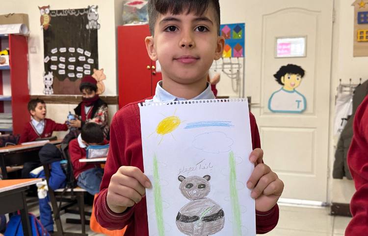 هنر - نقاشی پاندا 5