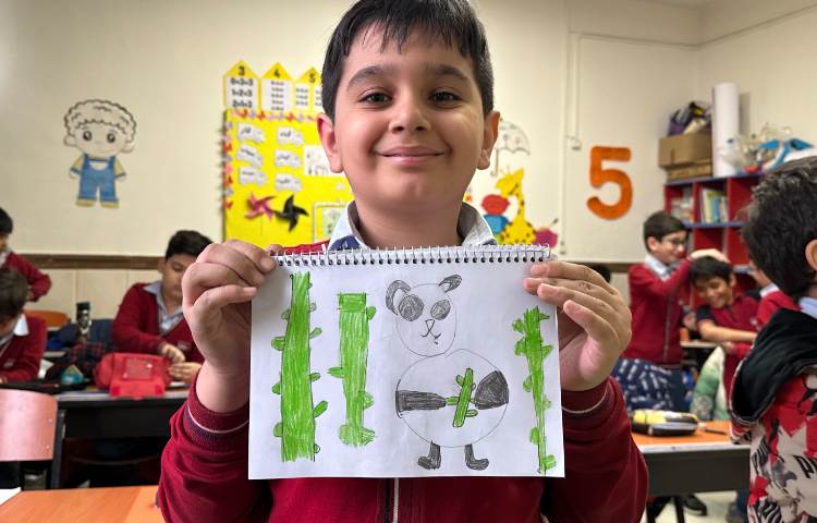 هنر - نقاشی پاندا 7