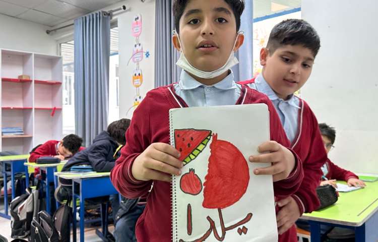 هنر- نقاشی یلدا 2