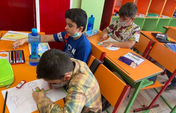 :هنر و خلاقیت،کشیدن میمون فانتزی،کلاس دوم دریانوردان 2