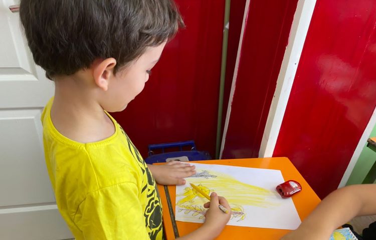 :هنر و خلاقیت،کشیدن میمون فانتزی،کلاس دوم دریانوردان 3