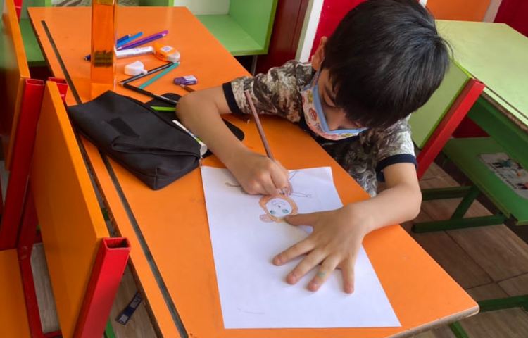 :هنر و خلاقیت،کشیدن میمون فانتزی،کلاس دوم دریانوردان 5