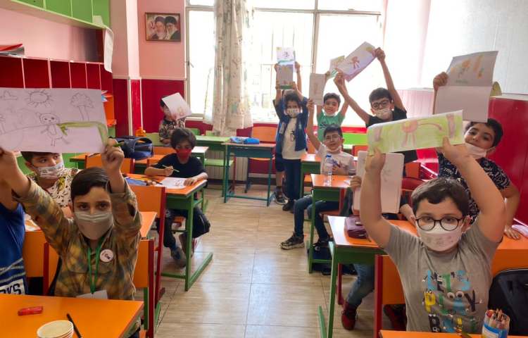 :هنر و خلاقیت،کشیدن میمون فانتزی،کلاس دوم دریانوردان 7