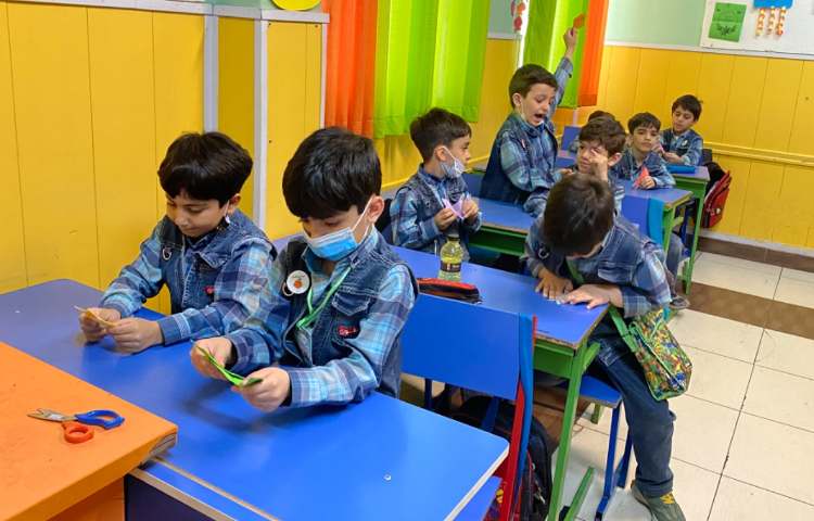 :هنر و خلاقیت، آموزش اوریگامی، پایه اول 1