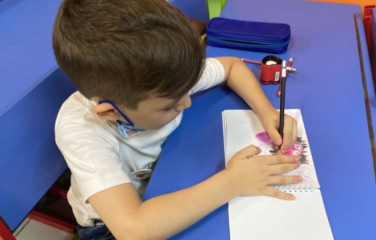 :هنر و خلاقیت، آموزش حیوان شیر، کلاس پرتقال 2