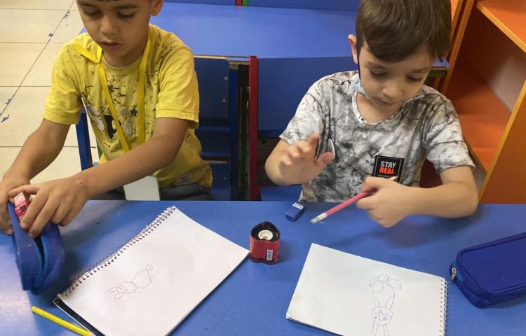 :هنر و خلاقیت، آموزش خرگوش و مزرعه، کلاس پرتقال 1