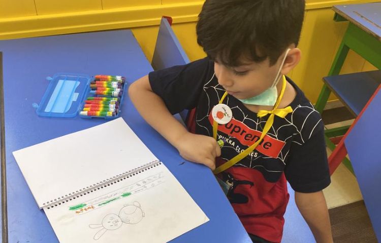 :هنر و خلاقیت، آموزش خرگوش و مزرعه، کلاس پرتقال 4