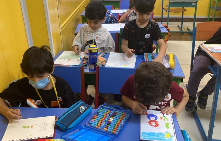 :هنر و خلاقیت، آموزش خرگوش و مزرعه، کلاس پرتقال 7