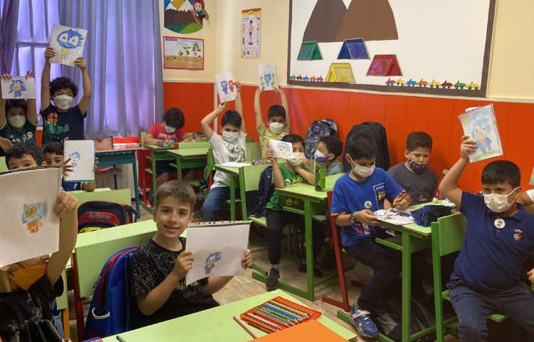 :هنر و خلاقیت، آموزش سونیک آبی، کلاس کوهنوردان