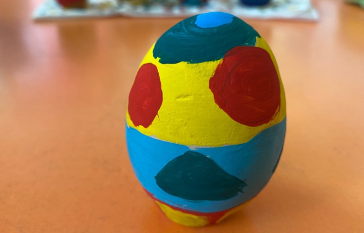 :هنر و خلاقیت، تخم مرغ رنگی 1