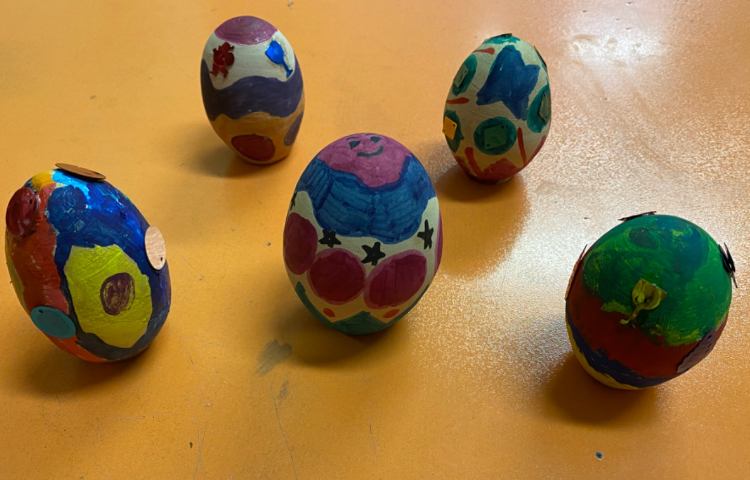:هنر و خلاقیت، تخم مرغ رنگی 12