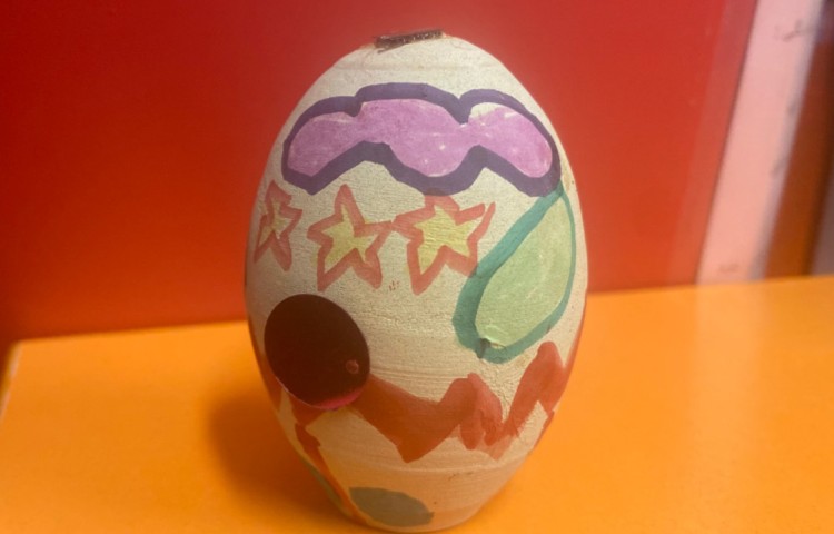 :هنر و خلاقیت، تخم مرغ رنگی 4