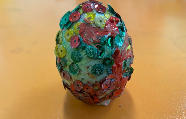 :هنر و خلاقیت، تخم مرغ رنگی 8