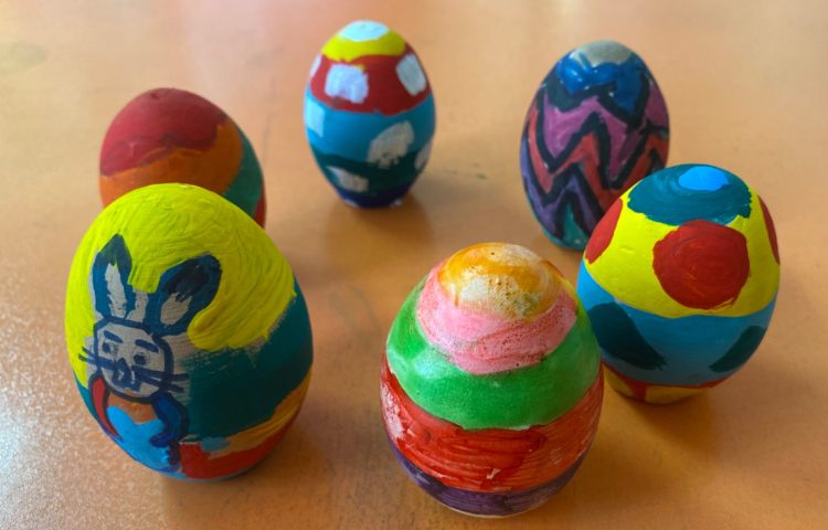 :هنر و خلاقیت، تخم مرغ رنگی