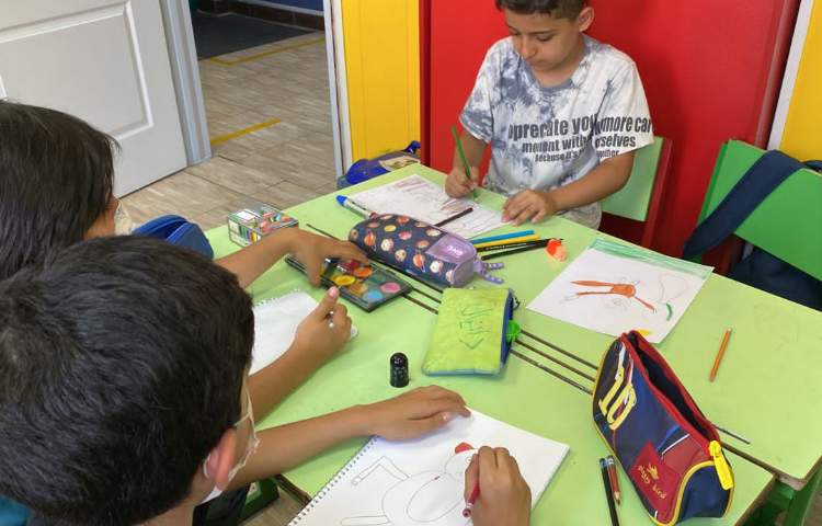 :هنر و خلاقیت، نقاشی روی سفال، کلاس زمین 5