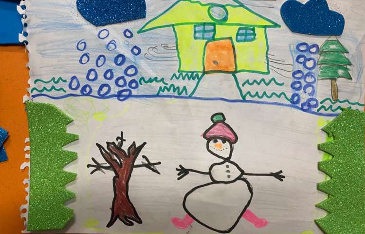 :هنر و خلاقیت، نقاشی زمستانی 1