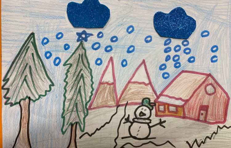 :هنر و خلاقیت، نقاشی زمستانی 2