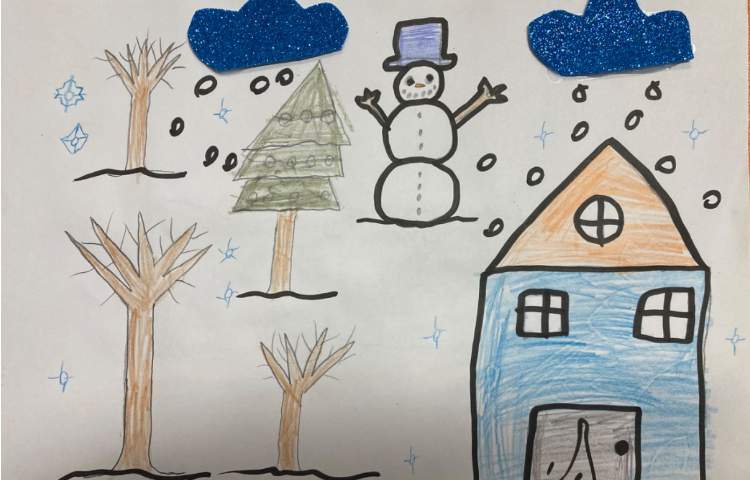 :هنر و خلاقیت، نقاشی زمستانی 3
