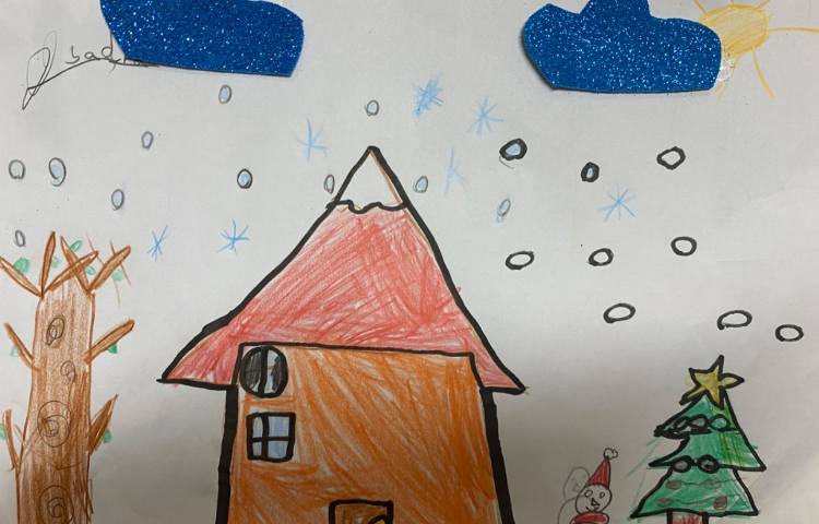 :هنر و خلاقیت، نقاشی زمستانی 4