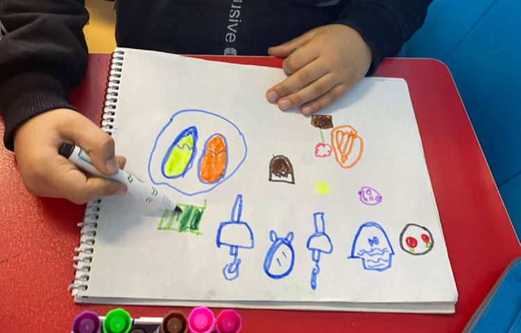 :هنر و خلاقیت، نقاشی سفره هفت سین 1