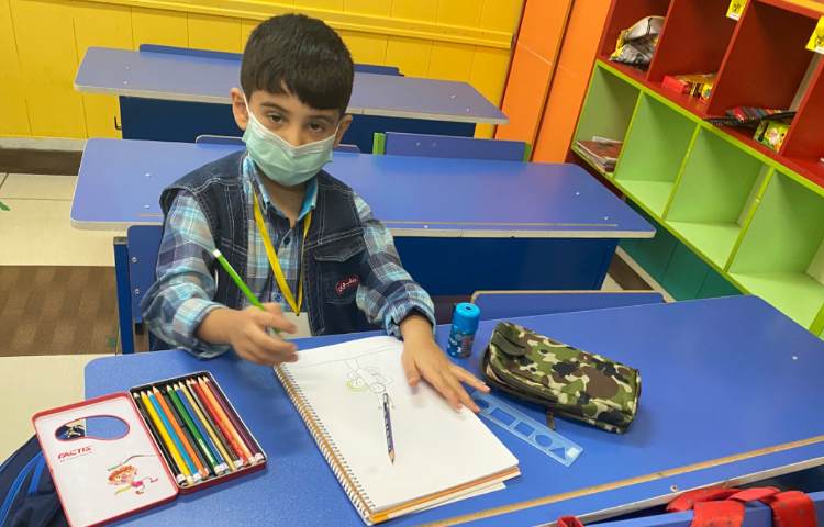 :هنر و خلاقیت، نقاشی پروانه، کلاس پرتقال 2