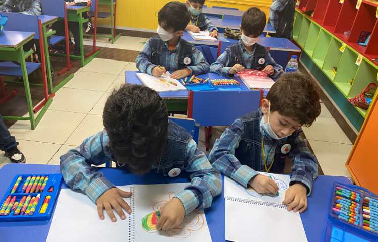 :هنر و خلاقیت، نقاشی پروانه، کلاس پرتقال 4