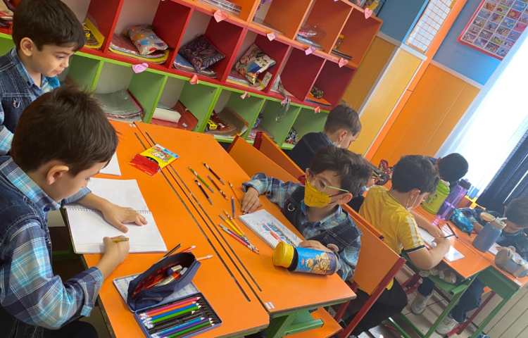 :هنر و خلاقیت، نقاشی کشتی و دریا 1