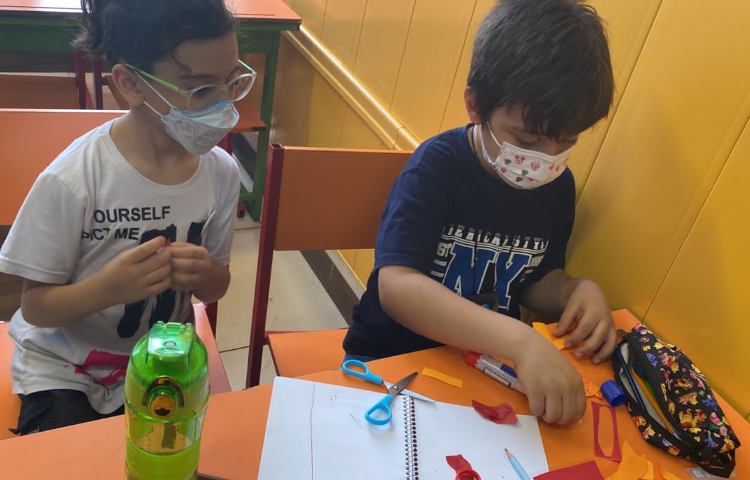 :هنر و خلاقیت، کاردستی صورتک خرس، کلاس توت فرنگی 3