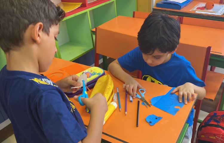 :هنر و خلاقیت، کاردستی صورتک خرس، کلاس توت فرنگی 4